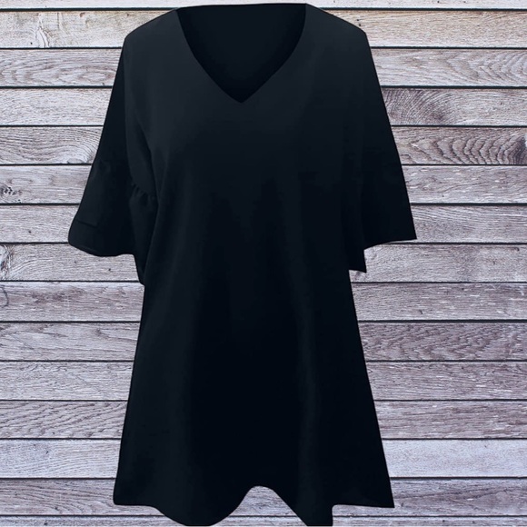 Style & Co Bell Sleeve Dress - Picture 5 of 8